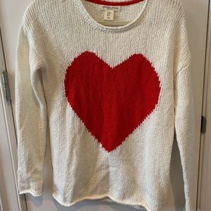 Heart sweater